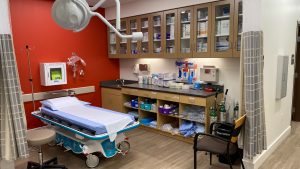 urgent care exam room in Perth Amboy, NJ